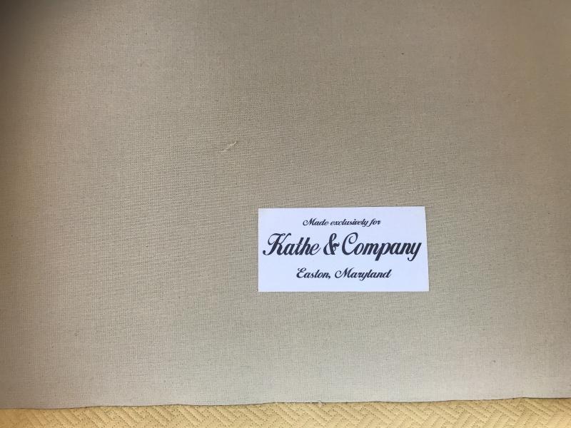 Custom Made Yellow Sofa for Kathe & Co Interiors by LEE Industries 1