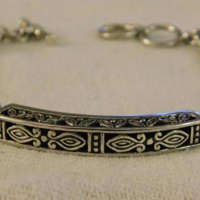 Artisan Crafted Sterling Silver Fancy 8