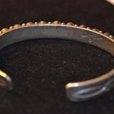Sterling multi stone bracelet