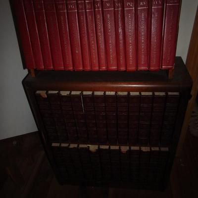 Book Shelf and Junior Enclyclopedias and Britanica Books