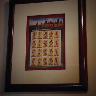 American Indian Dances Stamp Picture 