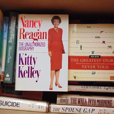 Book Lot Nancy Reagan by Kitty Kelley