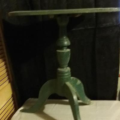 Painted Green Table