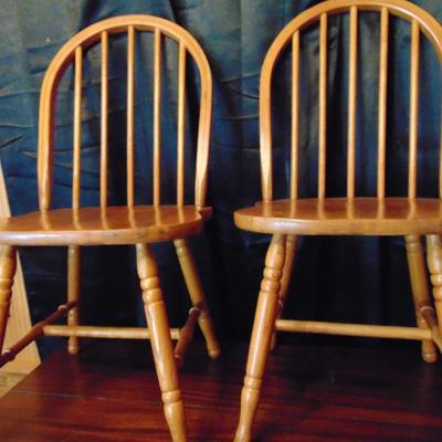  Four  Windser Back Chairs