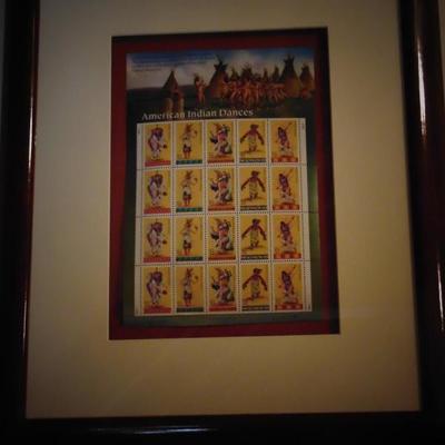 American Indian Dances Stamp Picture 