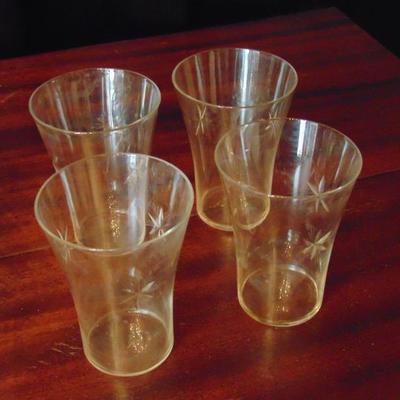Retro Dessert Cups and Assorted Glass
