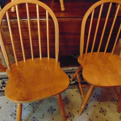  Four  Windser Back Chairs