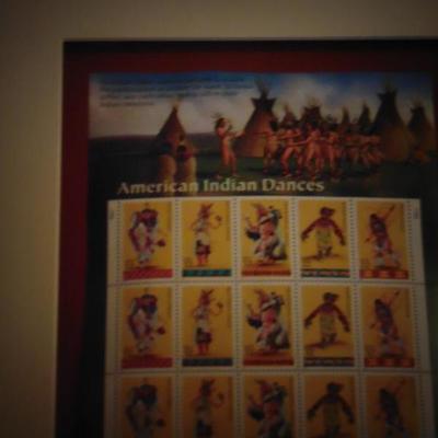 American Indian Dances Stamp Picture 