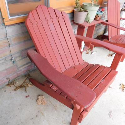 Adirondack Wood Chair  (2 of 2)