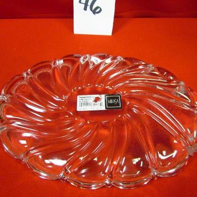 Crystal Serving Dish