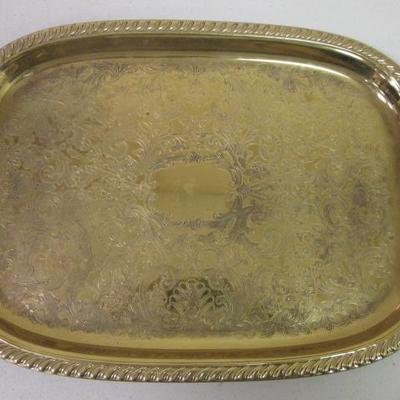 (1) Oblong & (1) Rectangle Serving Trays