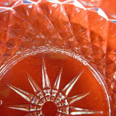 Crystal Serving Bowls, 6 pcs