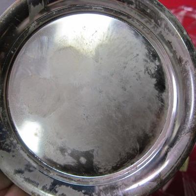 Silver & Crystal Coasters 
