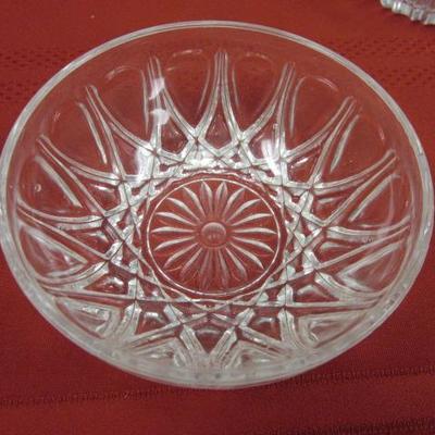 Crystal Bowls, 3 pcs