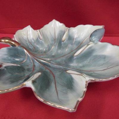 decorative leaf dishes, 5 pcs