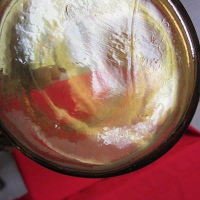 Amber Tea Pitcher