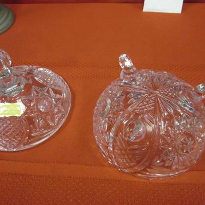 Crystal Candy Dish, Made in Germany 