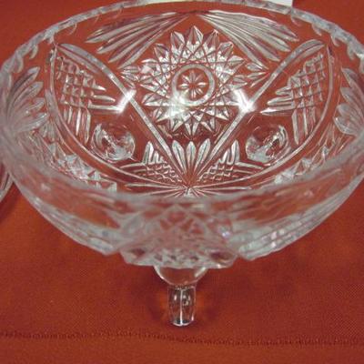 Crystal Candy Dish, Made in Germany 