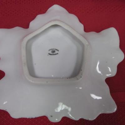 Floral Leaf Dish, Floral Decorative Box, 2 pcs