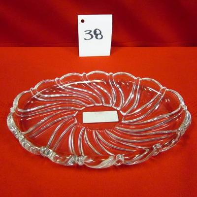Crystal candy dish