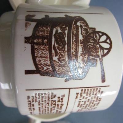 Vintage Sears & Roebuck Coffee Cups, 4 pcs