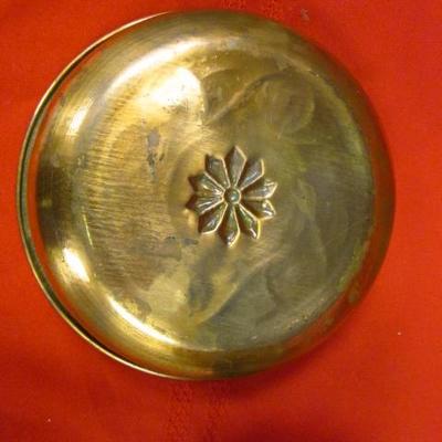 Copper Decorative Bowl, Copper Serving Dish with Lid, 3 pcs