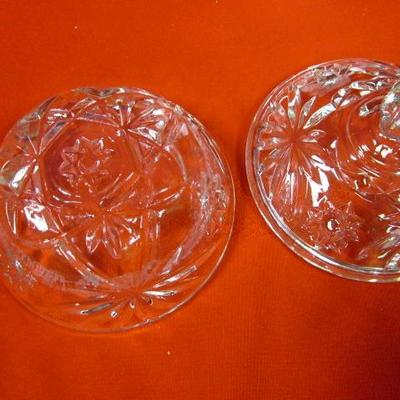 Crystal Candy Dish with dome lid