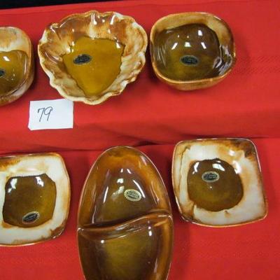Handmade Dishes- Hot Springs, Arkansas, 6 pcs