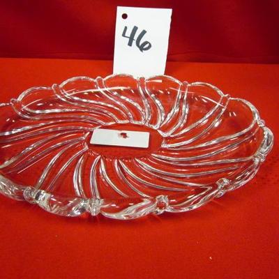 Crystal Serving Dish