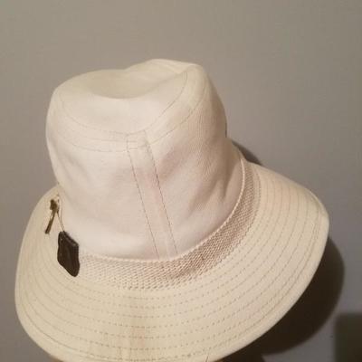 Vtg Panama Jack canvas Safari Fedora Hat
