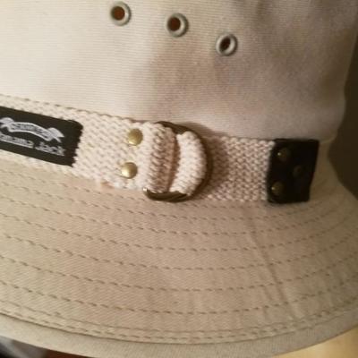 Vtg Panama Jack canvas Safari Fedora Hat