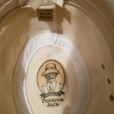 Vtg Panama Jack canvas Safari Fedora Hat
