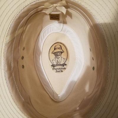 Vtg Panama Jack canvas Safari Fedora Hat