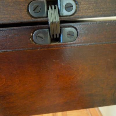 Lot 64 Antique Duncan Phyfe Mahogany Revolving Game Table on Casters