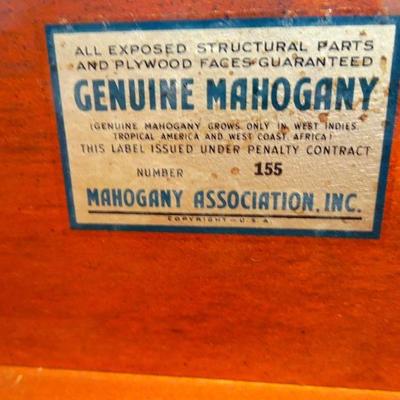 Lot 64 Antique Duncan Phyfe Mahogany Revolving Game Table on Casters