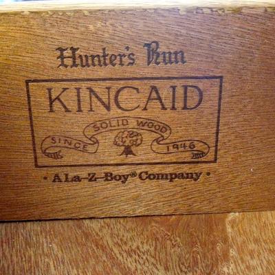 Lot 78 Vintage Kincaid Oak Side Buffet 