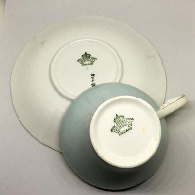 Aynsley Assorted Bone China England Tea Cup & Saucer Signed - RARE ITEM