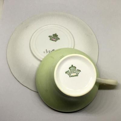 Aynsley Bone China England Tea Cup & Saucer Signed - RARE ITEM