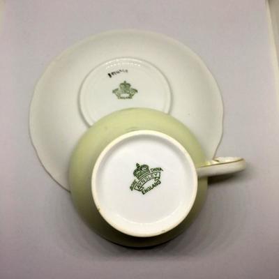Aynsley Bone China England Tea Cup & Saucer Signed - RARE ITEM