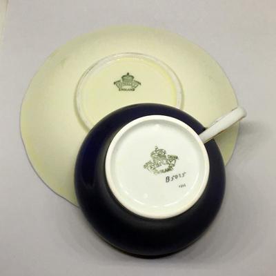 Aynsley Bone China England Tea Cup & Saucer Signed - RARE ITEM