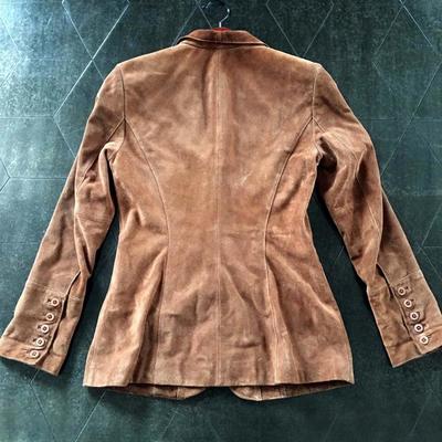 Classiques Entier Women's Designer Leather Jacket Size 2