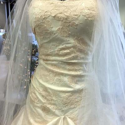 High Fashion Haute Couture Wedding Gown by Justina McCaffrey Atelier