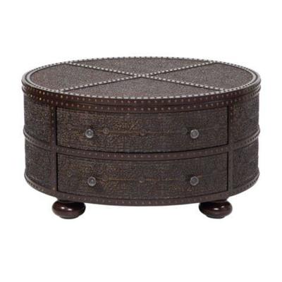 Set of 2 Round side tables & 1 Round coffee table 