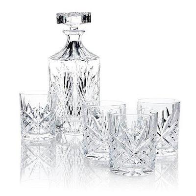 Excalibur 5-Piece Whiskey Decanter Set