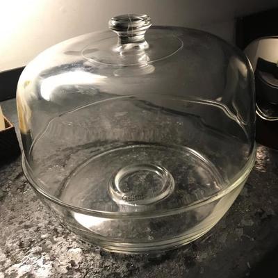 Glass Dome  Cake  or Cookie 