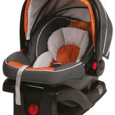 Graco Snug Ride Click Connect Infant Car Seat Tangerine Color 