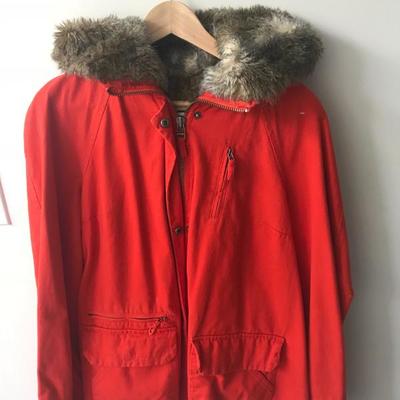 Red coat jacket 