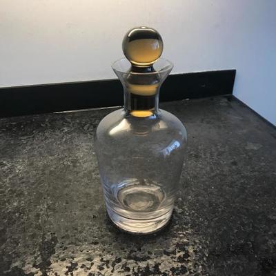 Glass Alcohol Bottle  