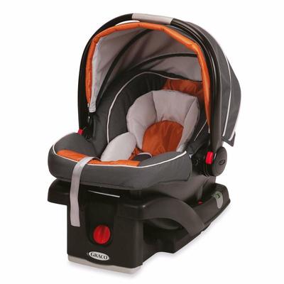 Graco Snug Ride Click Connect Infant Car Seat Tangerine Color 