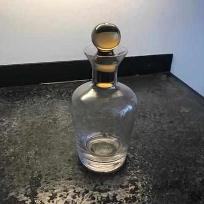 Glass Alcohol Bottle  